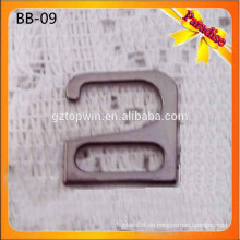 SB09 Schwarze Farbe Metall BH Adjuster / BH Strap Clip / BH Strap Haken Bademode Zubehör